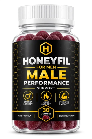 HoneyFil for Men gummy bottle