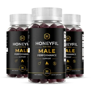 HoneyFil for Men gummy bottles
